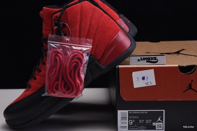 Rep TBK Game CT8013-602 12 Jordan Retro Air Flu Reverse 0729